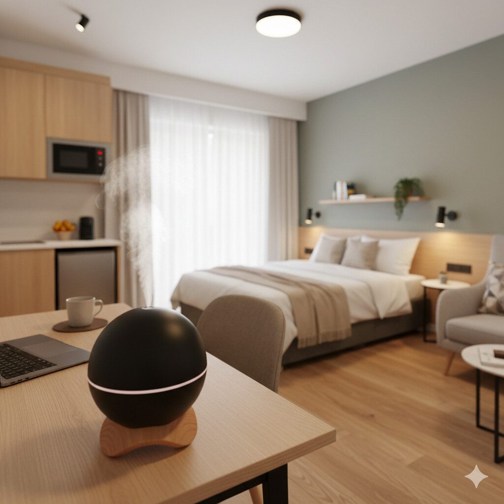 원룸 가습기 유형 소형 저소음 배치 예시