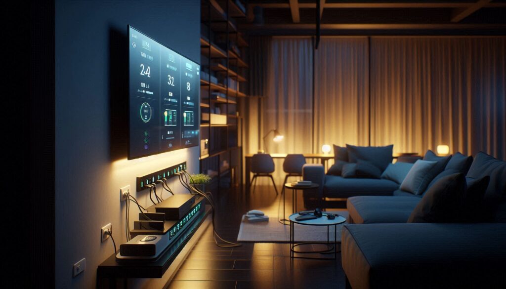 사용하지 않아도 소비되는 가전 대기전력 구조