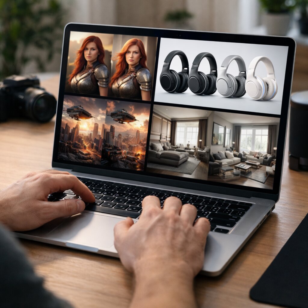 AI 이미지 생성 툴 비교 대표 서비스별 특징 정리 화면