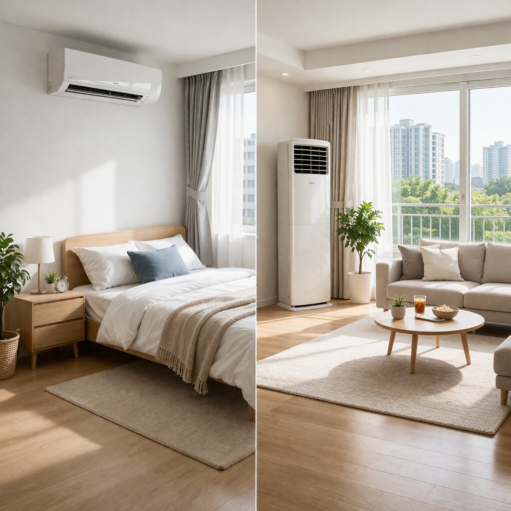 에어컨 평수 계산 방법에 따른 적정 용량 선택 체크리스트