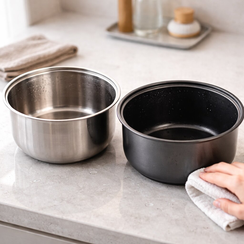 쿠쿠 vs 쿠첸 전기밥솥 차이 내솥 기술 비교 이미지