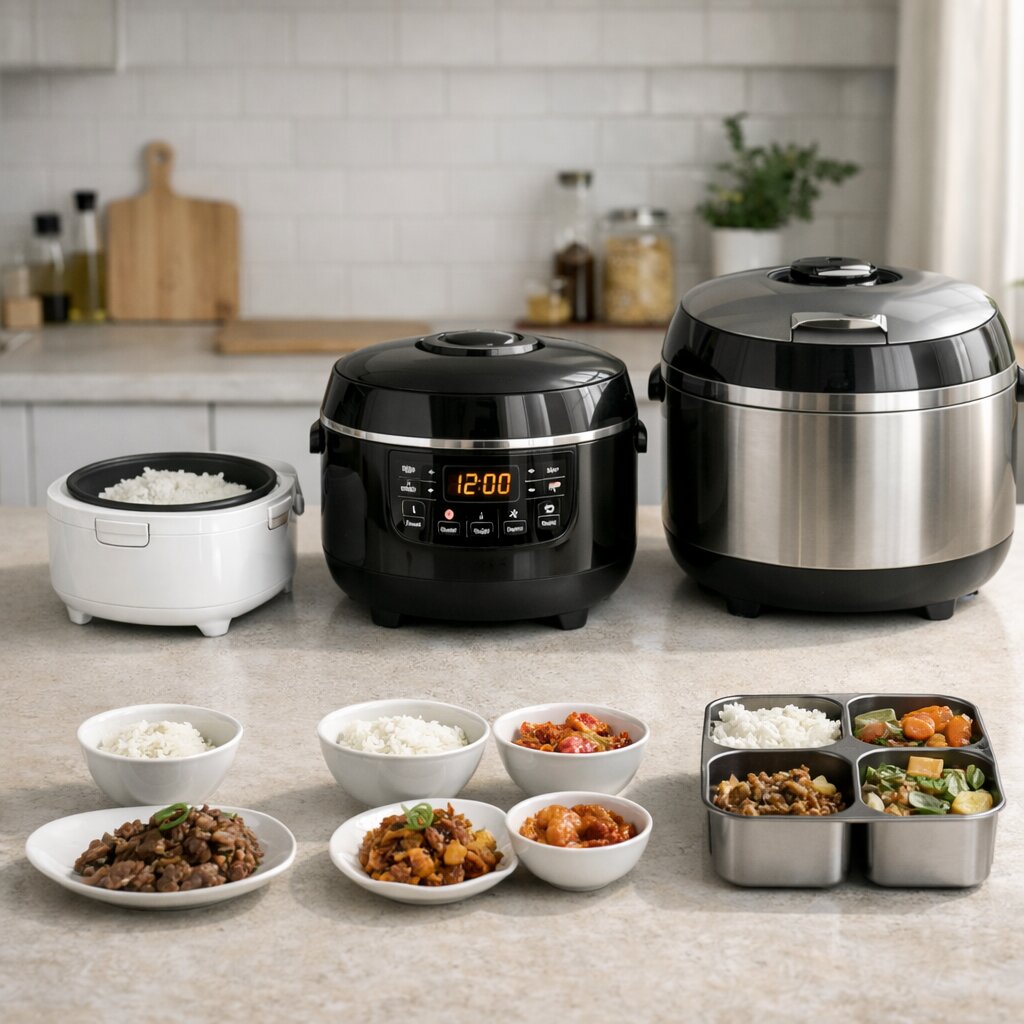 전기밥솥 선택 가이드 용량 기준 3인용 6인용 10인용 비교