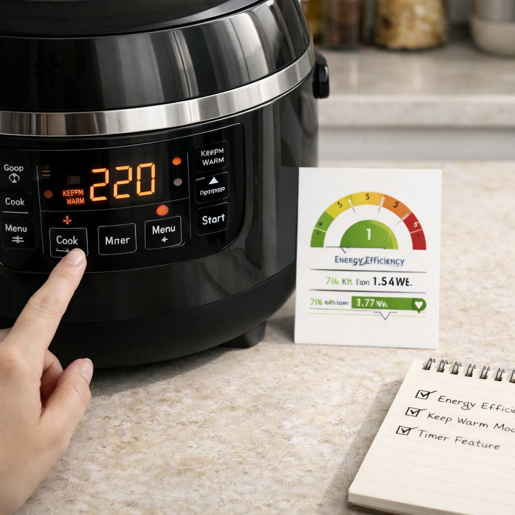 전기밥솥 선택 가이드 보온 기능과 전기세 확인 체크리스트