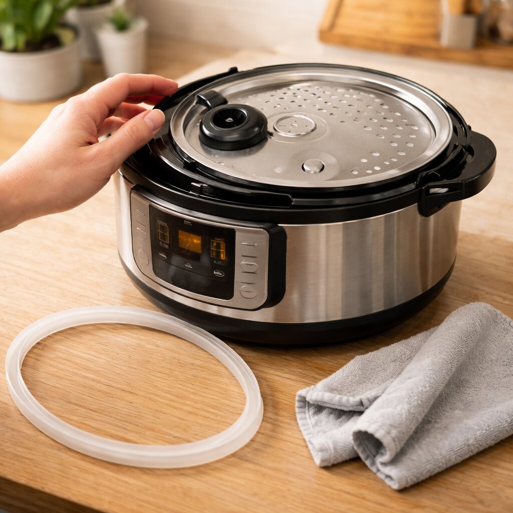 압력밥솥 소음 점검 체크리스트와 패킹 교체 시기 이미지