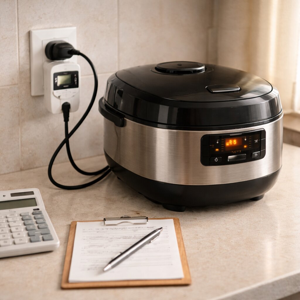 전기밥솥 보온 전기세 계산과 사용 시간 점검