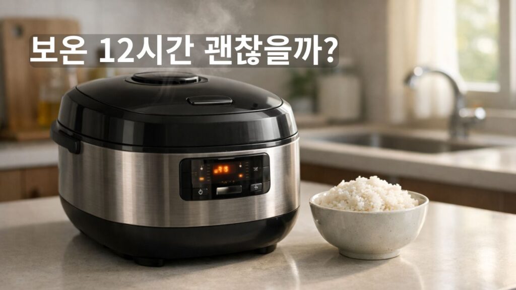 전기밥솥 보온 시간은 밥맛과 전기세를 함께 바꿉니다.