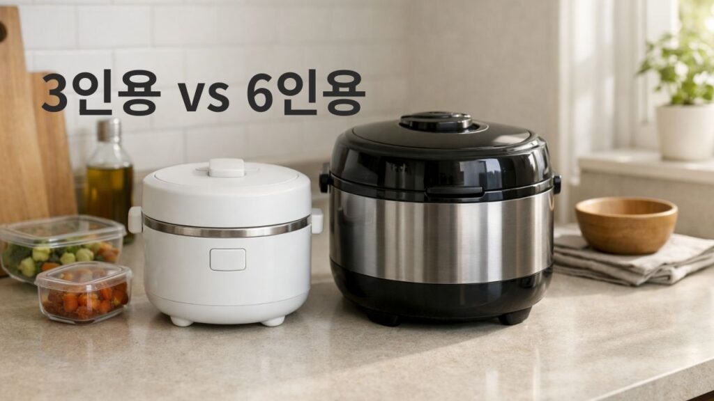 1인 가구 전기밥솥은 인원수보다 취사 습관에 맞춰 용량을 고르는 것이 핵심입니다.