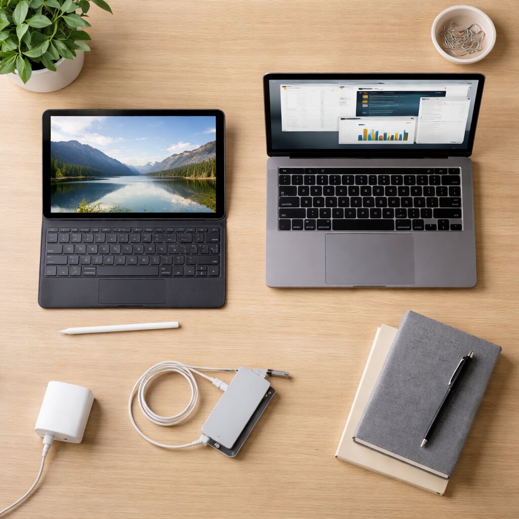 태블릿 vs 노트북 구매 전 체크리스트 이미지