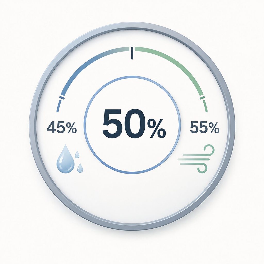 제습기 목표 습도 45% 50% 55% 조절 기준